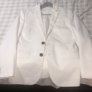 White express fitted blazer 36s - has a stain